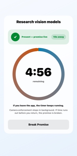 Promise app screenshot 2
